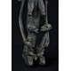 Art tribal Bronze africain Dogon mère et ses jumeaux