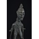 Art tribal Bronze africain Dogon mère et ses jumeaux