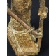 Art premier Bronze africain Guerrier Dogon androgyne