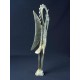 Art premier bronze africain Oiseau Dogon