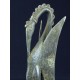 Art premier bronze africain Oiseau Dogon
