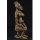 Bronze africain femme Dogon assise