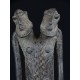 Art premier Nommo Janiforme Bronze africain Dogon