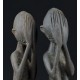 Couple de statuettes africaines Dogon