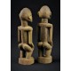 Couple de statuettes africaines Dogon 