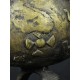 Art tribal Pot a onguents en bronze africain